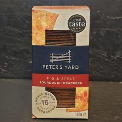 Peter’s Yard Fig & Spelt Sourdough Crackers - 100g